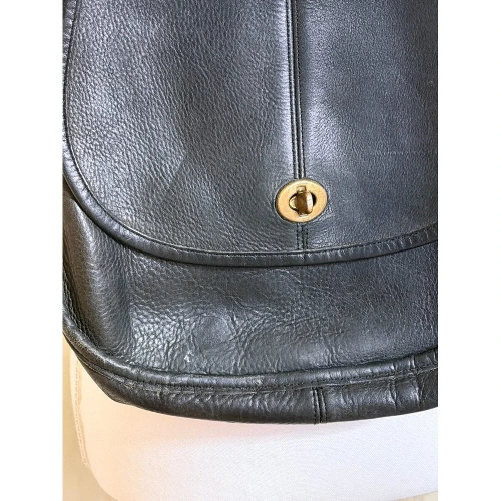 RARE!!! VINTAGE 1970s Coach Bonnie‎ Cashin Crescent Saddle Bag